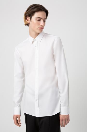 Koszula HUGO Extra Slim Fit Białe Męskie (Pl64705)